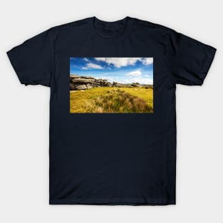 Combestone Tor, Dartmoor National Park, Devon, UK T-Shirt